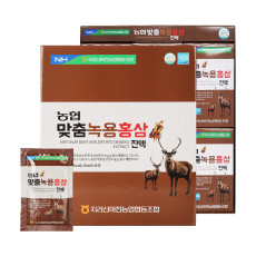 지리산마천농협 맞춤녹용홍삼진액 70ml x 30포